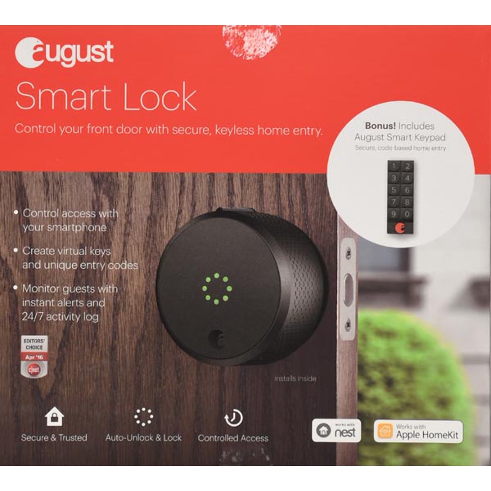 August Smart Lock & Keypad Bundle