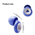 thumbnail image 3 of HUAK Bouchons d'Oreilles en Silicone Recomable - Réduction de Bruit, Protection Auditive Haute Fidélité pour Dormir, Nager, Voyager, Concerts, 3 of 6