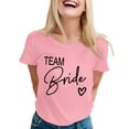thumbnail image 3 of CAIXIA Bride T-Shirt Team Bride Shirts Bachelorette Party Shirts Bridal Party T-Shirt Bridesmaid Proposal Gift, 3 of 5
