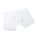 thumbnail image 2 of L-4X Mens Big & Tall Boxer Briefs Plus Size Lightweight Silk Underwear Breathable Solid Color Stretchy Slim-Fit Basic Boxers Shorts, 2 of 3
