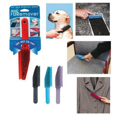 Evriholder Mini FURemover Pet Hair Removal Brush (Assorted Colors)