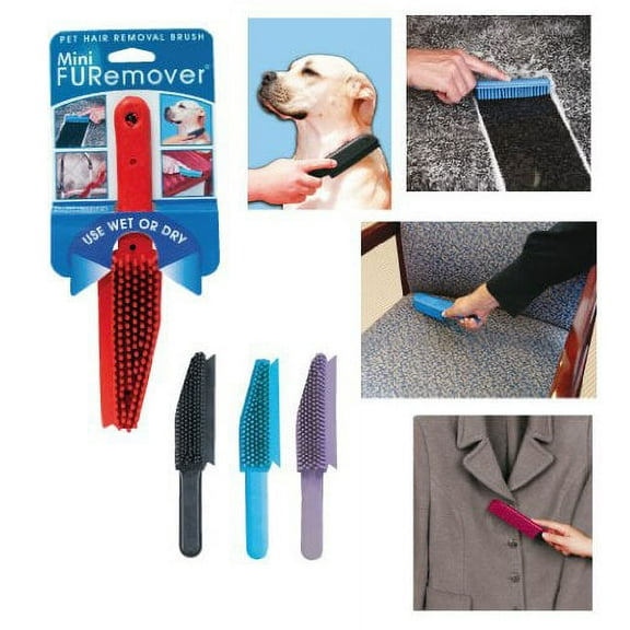 Evriholder Mini FURemover Pet Hair Removal Brush (Assorted Colors)