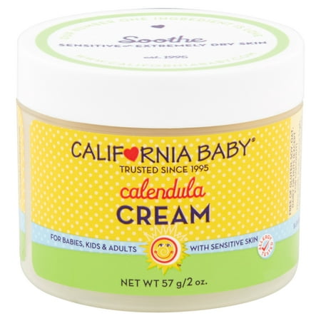 California Baby Calendula Cream, 2 Oz. (Best Calendula Cream For Perioral Dermatitis)
