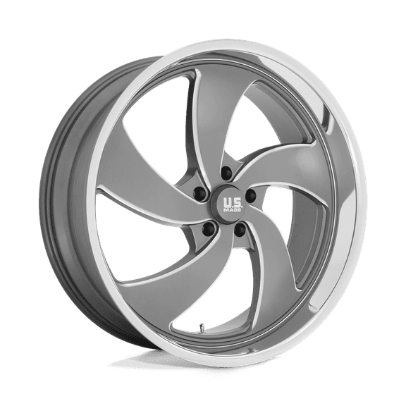 Us Mag U133 Desperado 22X10.5 5X127 1Et 72.7Cb Anthracite Milled Diamond Cut Milled Wheel