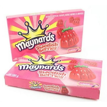 Maynards Swedish Berries Candy, 100g/3.5 oz, 2ct {Imported from Canada}