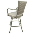 thumbnail image 3 of Set of 3 - Outdoor Indoor Counter 26" Bar Stool - Erin on Beige Frame, 3 of 3