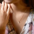 thumbnail image 3 of 3 Carat | 14K Yellow Gold | IGI Certified Lab Created Diamond Solitaire Pendant Necklace, 3 of 5
