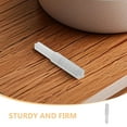 thumbnail image 2 of 2pcs Spring Loaded Toilet Paper Spindle Replacement White Plastic Paper Dispenser Insert Tissue Holder Roller for Bathroom and Kitchen, 2 of 5