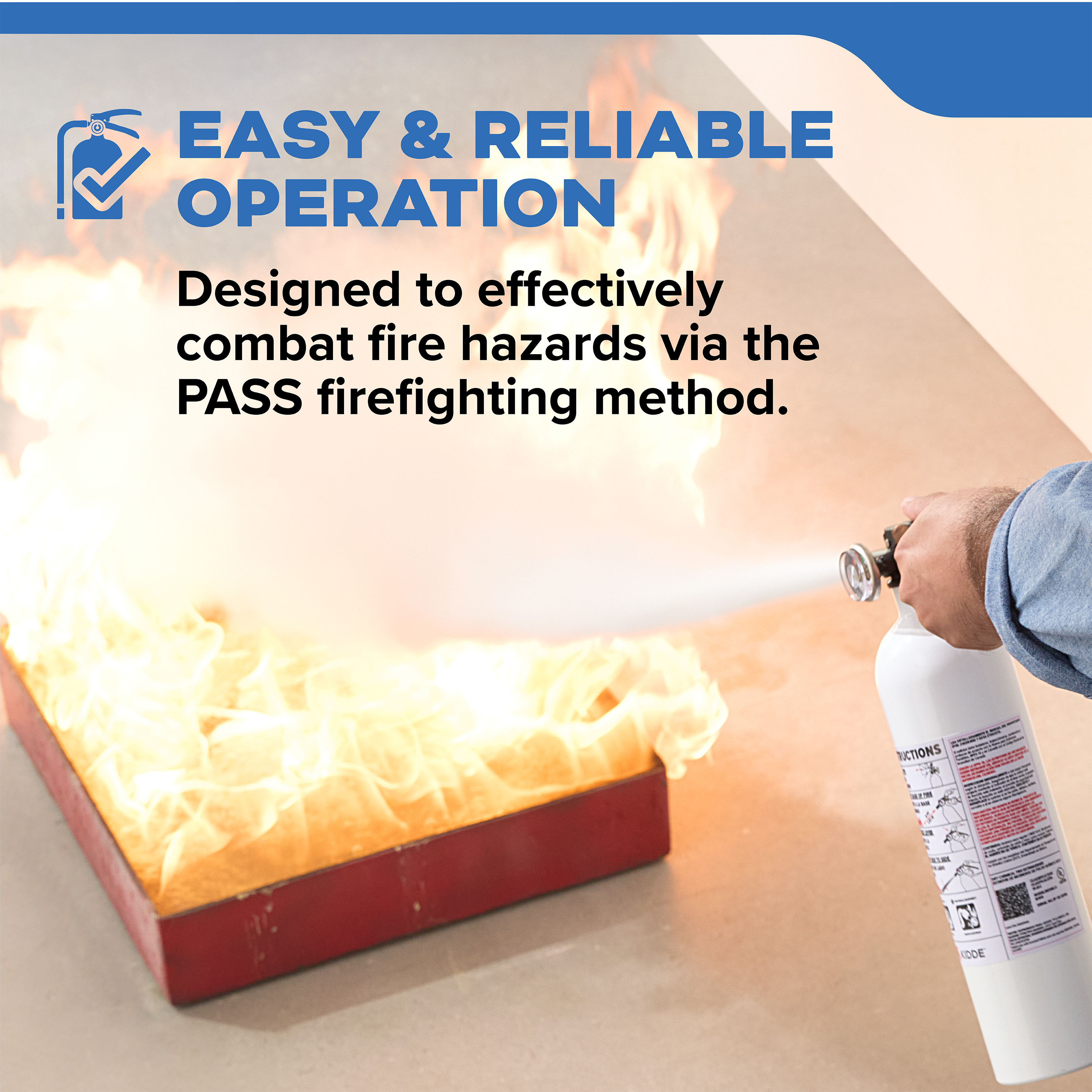 Kidde Marine Fire Extinguisher for Boats, 10-B:C Single-Use photo 7