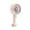 #2173-White, variant on Cevemin Handheld Fan Mini USB Rechargeable Small Fan - Portable Outdoor Small Fan with Lighting Effects in Blue, Pink, White