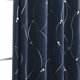 thumbnail image 5 of 2 cortinas Aoresac para el hogar Blackout Hot Silver Five Pointed Star Aoresac Cortina, 5 of 8