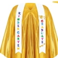 thumbnail image 4 of Odeerbi 1-10 Años Niños Niñas Vestido de Graduación Conjunto Color Sólido Vestido de Manga Larga Con Estoro, Gorra Y Bornilla Traje de 3 Piezas, 4 of 5