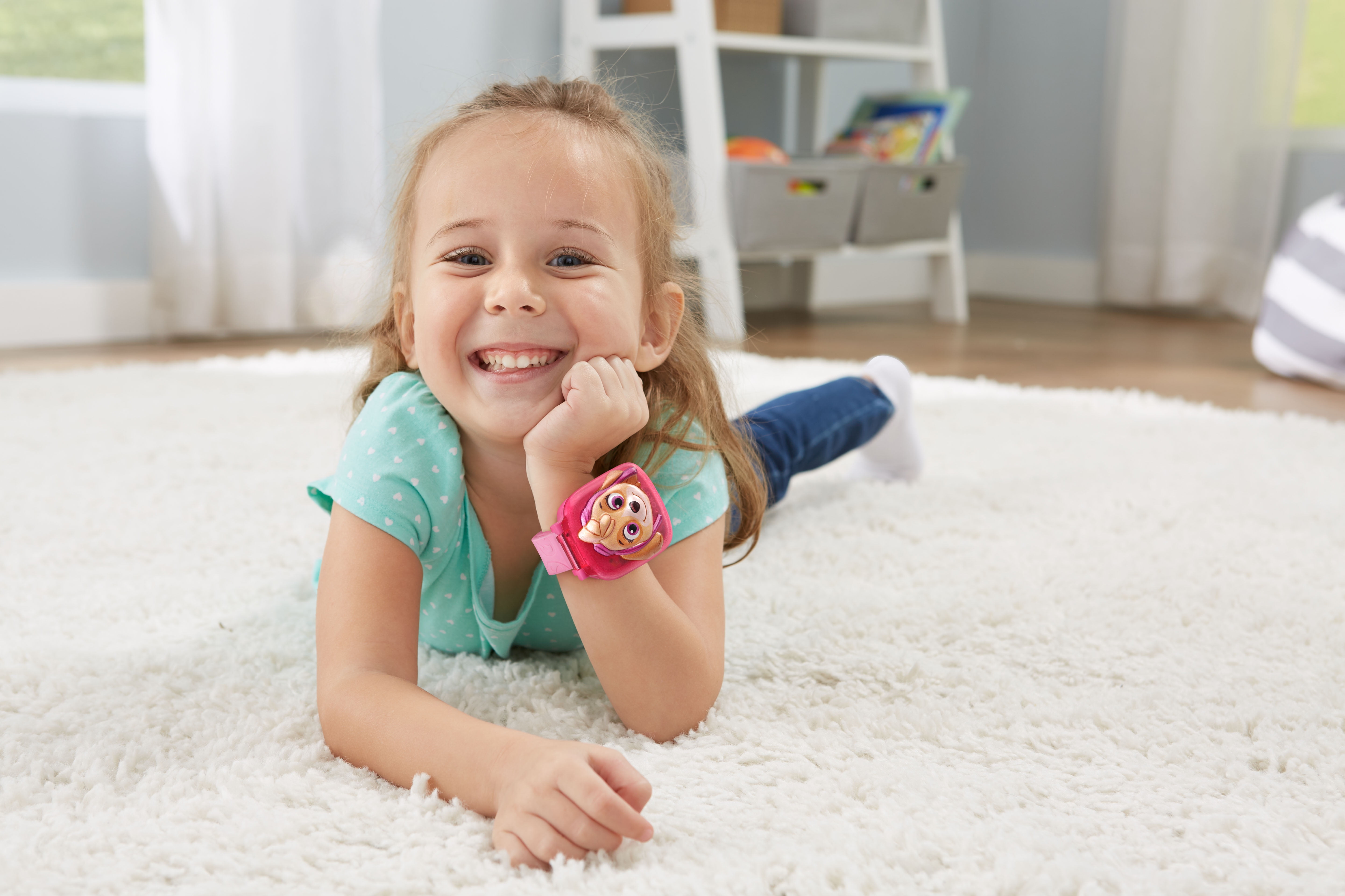 PAW Patrol Learning Pup Watch – Skye with Games and Time Teaching Tools, Electronic Learning System for Kids