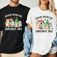 thumbnail image 2 of Rockin’ Around the Christmas Tree Bluey Shirt, Matching Holiday Tee, Funny Festive Graphic T-Shirt, 2 of 5