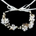 thumbnail image 5 of Diadema de flores Sailing para mujer con Corona de boda, 5 of 5