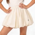thumbnail image 4 of NAISIBABY Girls Bubble Skort, Cute Soft with Liner Elastic Waist Summer Kids Casual Skirt White 12T, 4 of 9