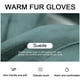 thumbnail image 3 of Guantes cálidos de invierno guantes a prueba de viento de moda con pantalla táctil para niñas, 3 of 5