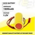 thumbnail image 5 of Emergency Lighting Battery Compatible with  ANIC1493, 5 of 7