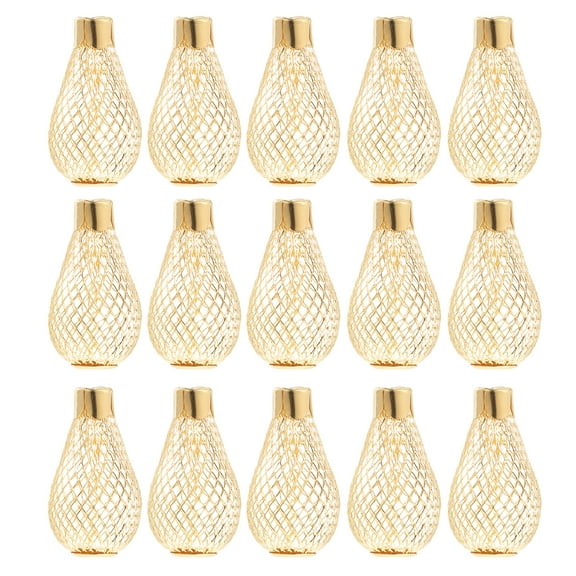 Homoyoyo Metal Hollow Out Lamp Shades Tone 20 Pieces Elegant Lighting Decor for Home and Room