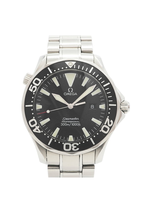 Pre-Owned Omega Seamaster 300 2264.50 Black Dial Men's Watch