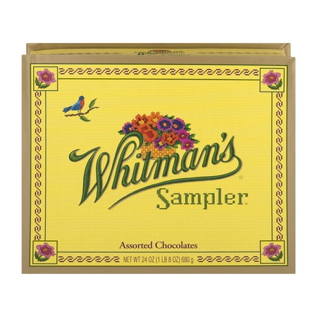 Whitman's Sampler Assorted Chocolates, 24 oz