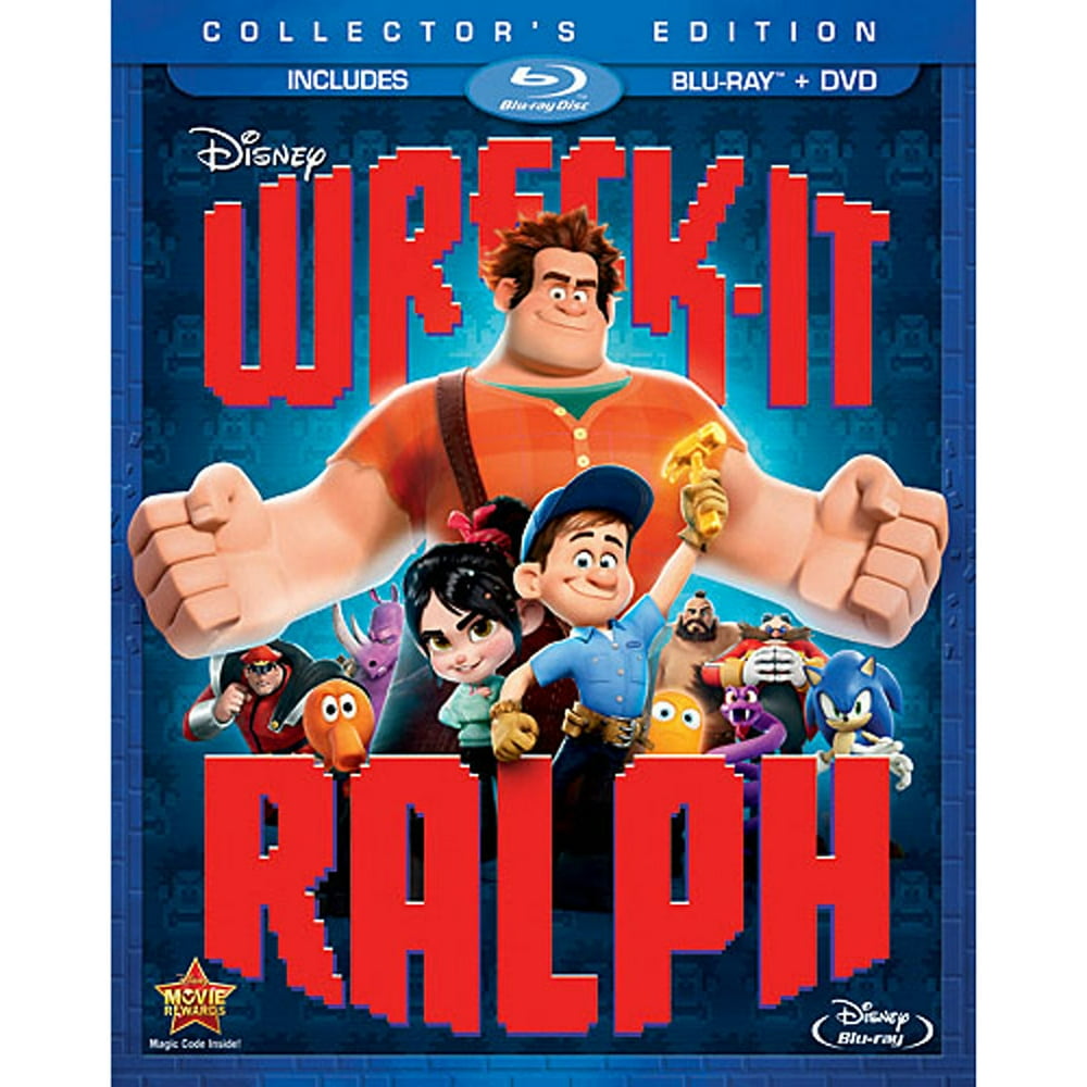 Wreck-It Ralph (Collector's Edition) (Blu-ray + DVD) - Walmart.com