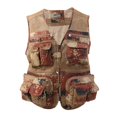 thumbnail image 2 of Chaleco de pesca de malla de secado rápido Chaleco de fotógrafo con múltiples bolsillos para hombres 4XL Sharpla Chaleco de malla para hombre, 2 of 8