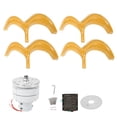 thumbnail image 1 of Blades W Generador de viento,Kit de generador de turbina eólica Kit de turbina eólica de turbina eólica Aspecto llamativo, 1 of 8