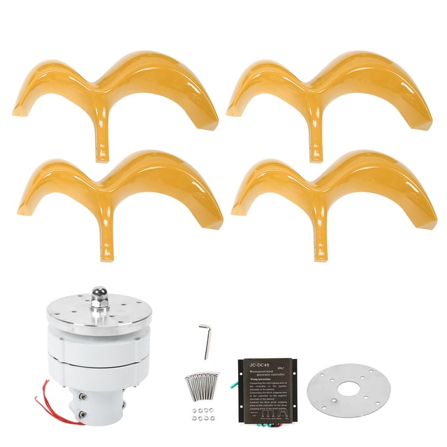 Blades W Generador de viento,Kit de generador de turbina eólica Kit de turbina eólica de turbina eólica Aspecto llamativo