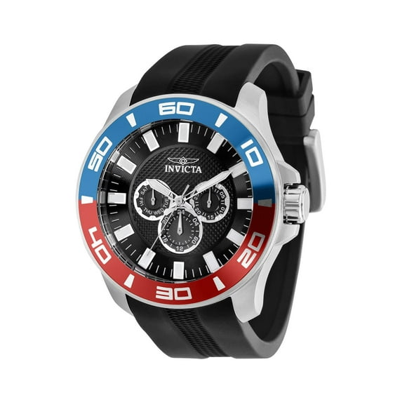 Invicta Men Analog Quartz Watch with Silicone Strap 35740