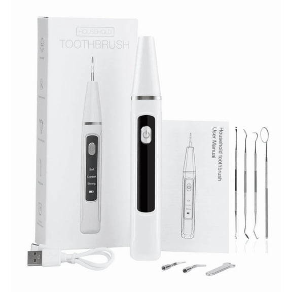 AGDOAD Electric Adjustable Dental ScalerScaler and Cleaning CareRefreshing Comfort with USB (includes 4 teeth cleaning tools)