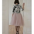 thumbnail image 2 of Yuemengxuan Female Mid Length Tulle Tutu Lovely Skirt, Children Adults Knee Length Party Clothes, 2 of 2