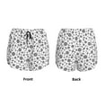 thumbnail image 4 of Disketp Nautical Themed Simple Anchors Print Women's Shorts Workout Shorts for Athletic Gym Running Shorts with Phone Pockets, 4 of 8