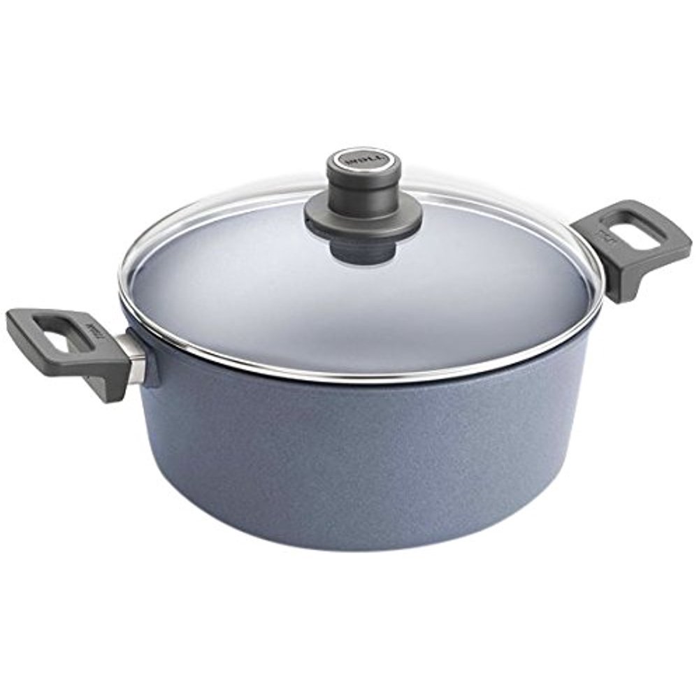 Woll Diamond Plus/Diamond Lite Induction Stockpot with Lid, 3.2 Quart