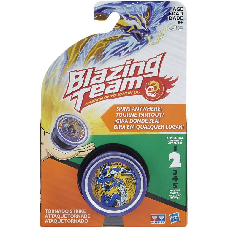 Lot of 6 Hasbro Blazing Team Masters Of Yo Kwon Do Yo-Yo's Level 1 & Level 2