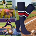 thumbnail image 7 of WHIPPY Baseball Socks and Belt for Youth Adult Softball Socks and Elastic Belt, 7 of 7