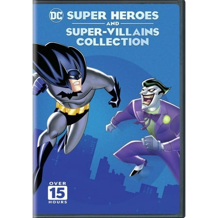 DC Super-Heroes and Super-Villains Collection (DVD Set) [DVD]