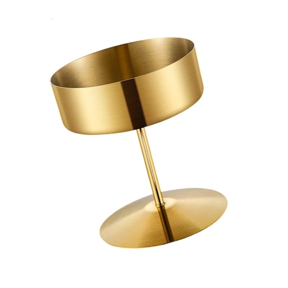 Ywmsfl Stainless Steel Dessert Cup Ice Cream Footed Bowl Stainless Steel Serving Dessert Sauce Bowl for Fruit Snacks