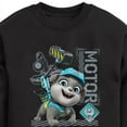 thumbnail image 3 of Paw Patrol - Rubble & Crew - Motor Working - Toddler & Youth Crewneck Fleece Sweatshirt, 3 of 6