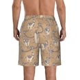 thumbnail image 3 of Naloa Cactus Alpaca Men's Beach Shorts, Surfing shorts, Swim trunks, Quick Dry Swim Trunks for Surfing Beach Fun - Medium, 3 of 9