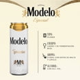 thumbnail image 3 of Cerveza clara Modelo especial 410 ml, 3 of 4