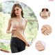 thumbnail image 4 of Qarigey Ropa interior de terciopelo, lencería Sexy de encaje con cuello en V, chaleco que aprieta la cintura suave y flácida, Tops de gran Ropa interior Vino rojo 2XL, 4 of 6