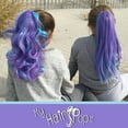thumbnail image 2 of My Hair Popz Colorful Clip-in Hair Extensions for Kids - Rainbow Unicorn Hair Accessories for Girls, 2 of 6