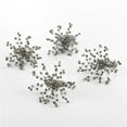 thumbnail image 1 of SARO NR114.S Collection Beaded Napkin Ring  Silver - Set of 4, 1 of 1