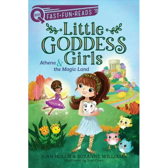 Little Goddess Girls: Athena & the Magic Land : A QUIX Book (Series #1) (Hardcover)