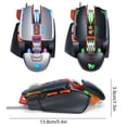 thumbnail image 2 of Rbaofujie Gaming Mouse Pro V9 Gaming Mouse USB Wired 3200DPI djustable 8 Custom Button RGB Mechanical Rechargeable Mouse, 2 of 2