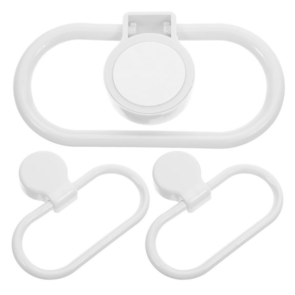 LABELEPH 3Pcs Paper Towel Holder Under Cabinet Quick Drying Space Saving for Home Decor