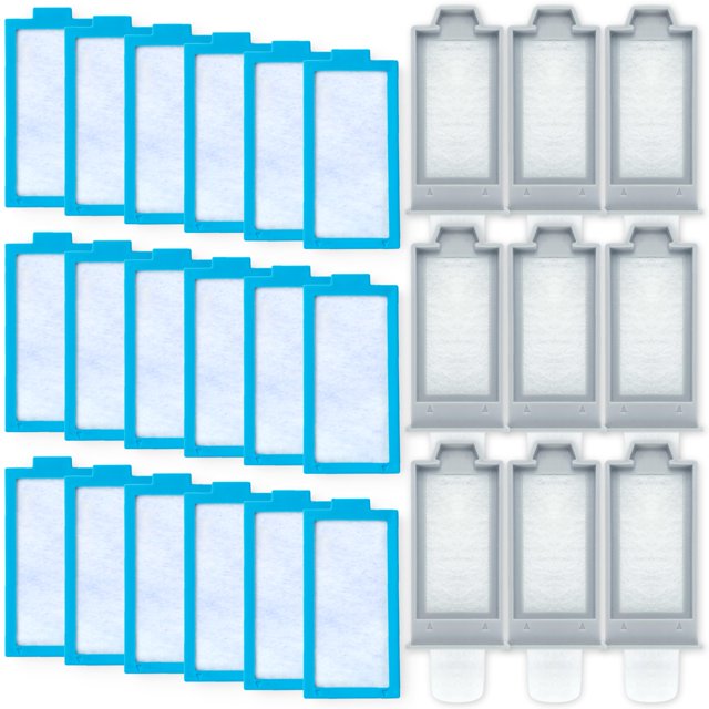 resplabs Filtres CPAP - Compatibles avec les Machines CPAP Philips DreamStation 2 - Inclut 18 Filtres Jetables Ultra-Fins et 9 Filtres à Pollen Réutilisables