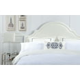 thumbnail image 3 of Catherine Upholstered King Headboard, Antique White, 3 of 8