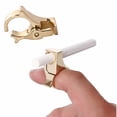 thumbnail image 4 of Del Sostenedor De Para Y De La Belleza Fumador Que La dorado Baoblaze Porta cigarrillos, 4 of 8